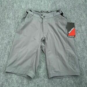 Troy Lee Designs Flowline Shorts Mens 32x13 Charcoal‎ Mountain Bike No Liner New